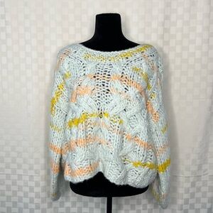 Anthropologie Jojo Cable-Knit Sweater